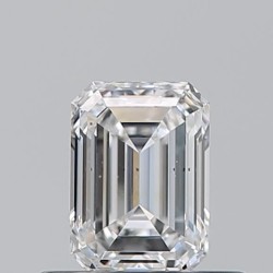 Diament szlif szmaragdowy, 0.51ct, SI1, E, GIA 1535564227